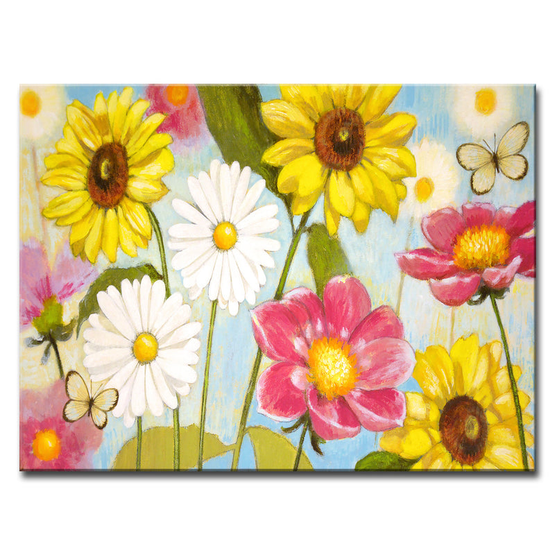 'Glorious Day' Wrapped Canvas Wall Art