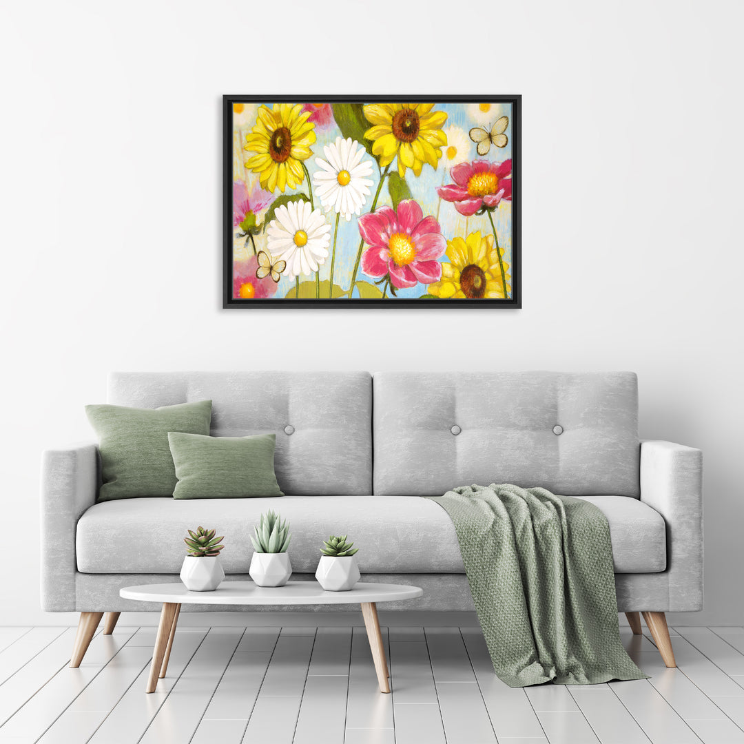 Glorious Day Framed Canvas Wall Art