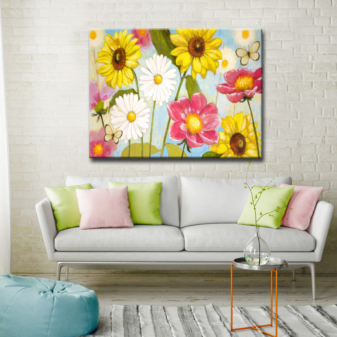 'Glorious Day' Wrapped Canvas Wall Art
