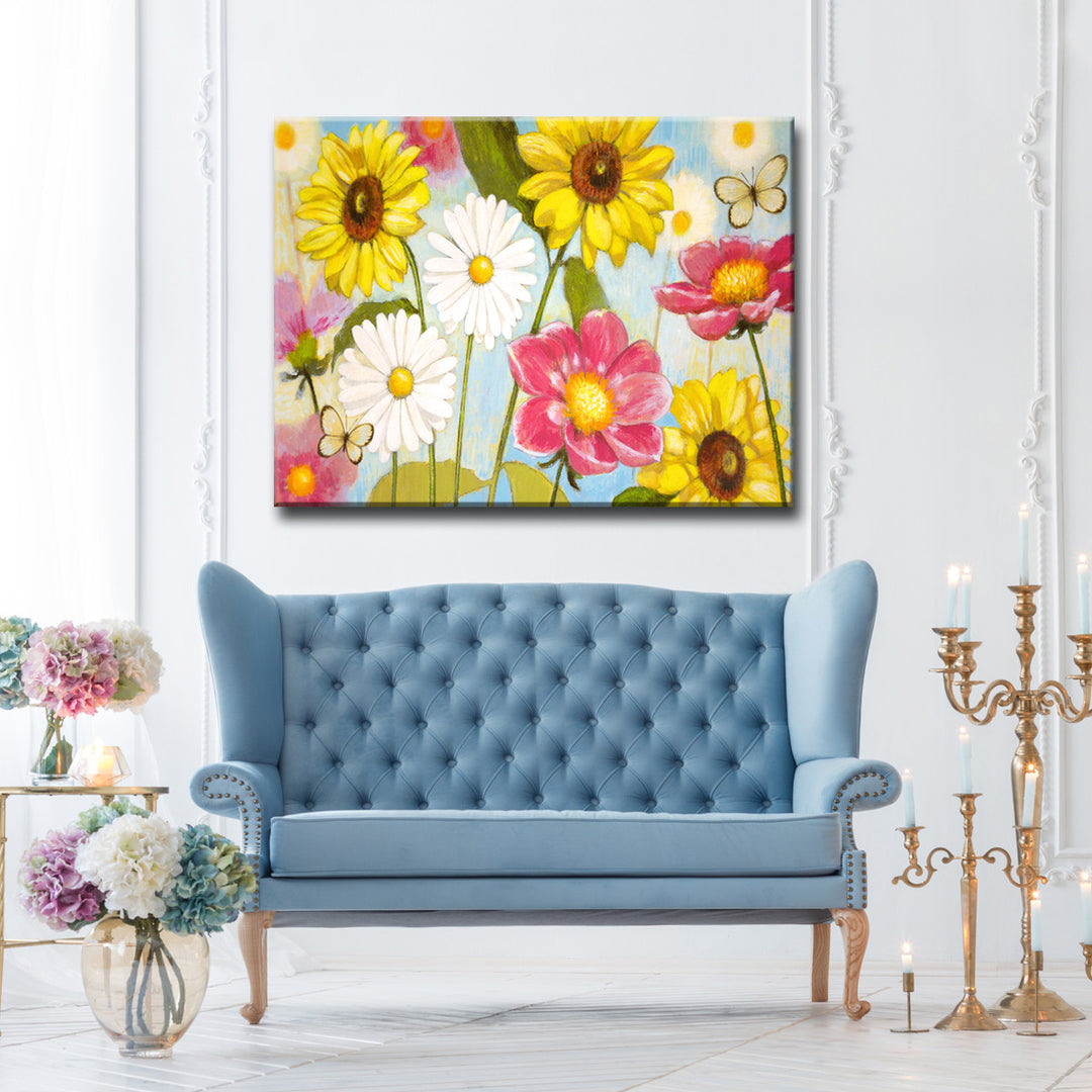 'Glorious Day' Wrapped Canvas Wall Art