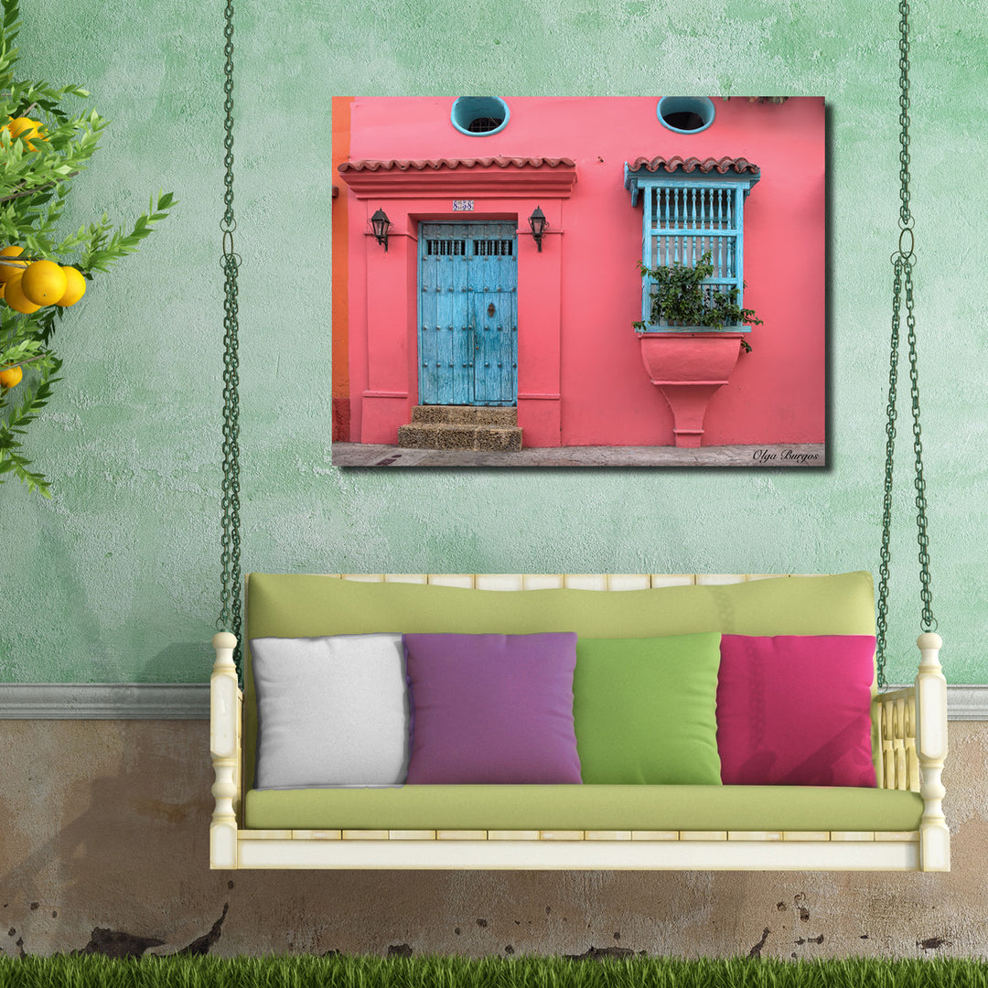 Indoor/Outdoor Wall Décor 'Provincial VIII' in ArtPlexi