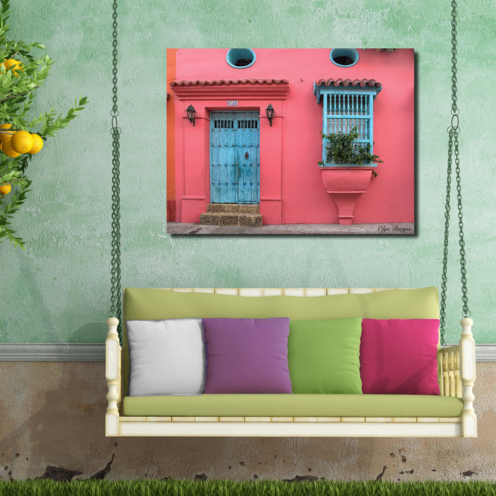 Indoor/Outdoor Wall Décor 'Provincial VIII' in ArtPlexi