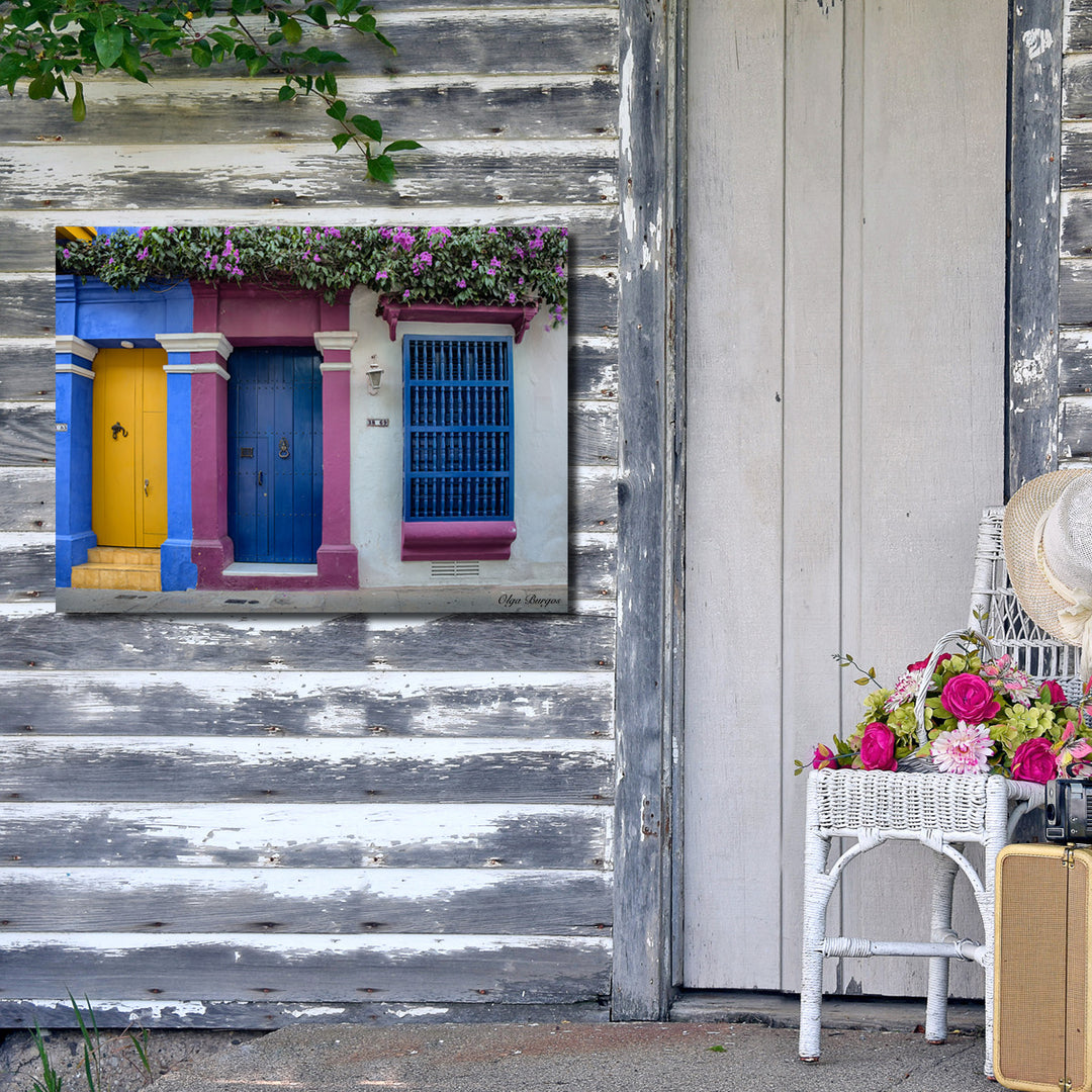 Indoor/Outdoor Wall Décor 'Provincial IX' in ArtPlexi
