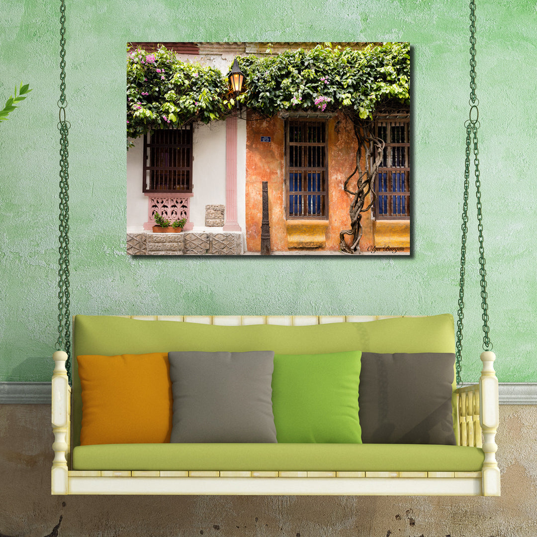 Indoor/Outdoor Wall Décor 'Provincial X' in ArtPlexi