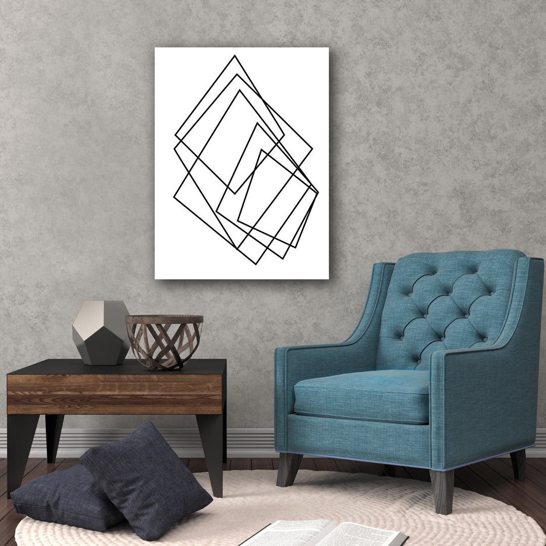 'Gilt Mod I-W' in  Wall Art