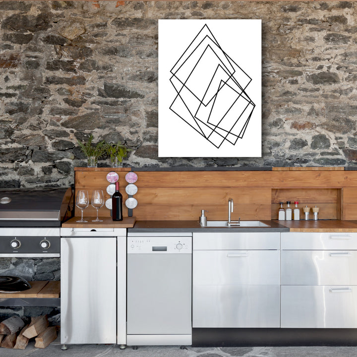 'Gilt Mod I-W' in  Wall Art