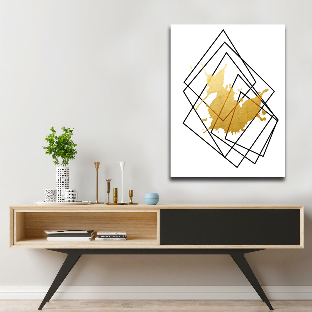 'Gilt Mod I' in  Wall Art