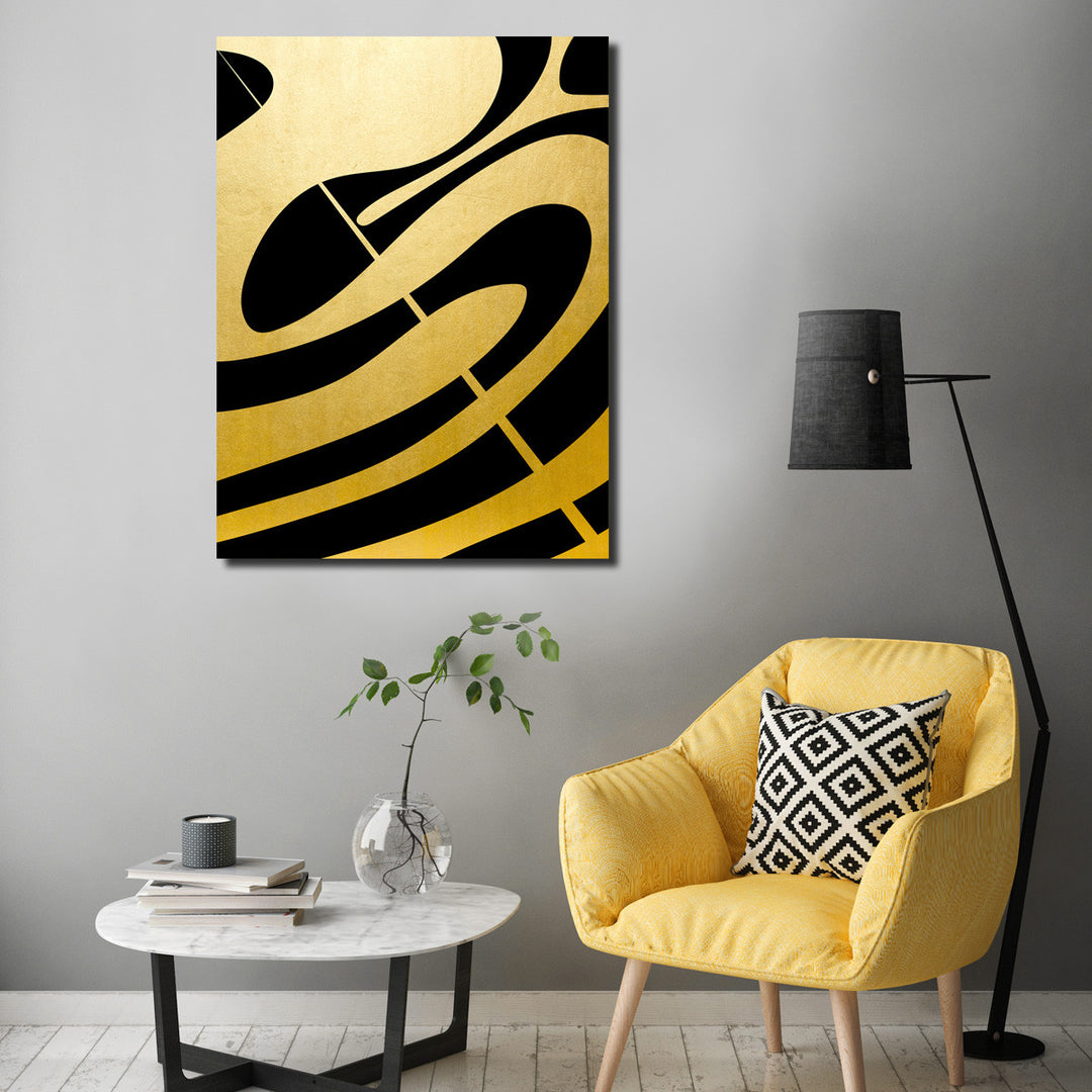 'Gilt Mod II' in  Wall Art