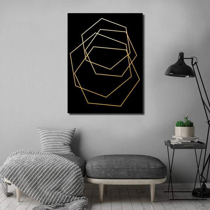 'Gilt Mod III-B' in  Wall Art