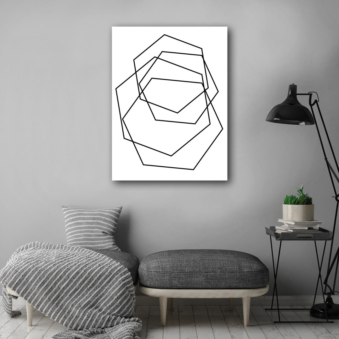 'Gilt Mod III-W' in  Wall Art