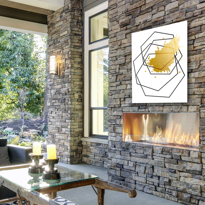 'Gilt Mod III' Wall Art