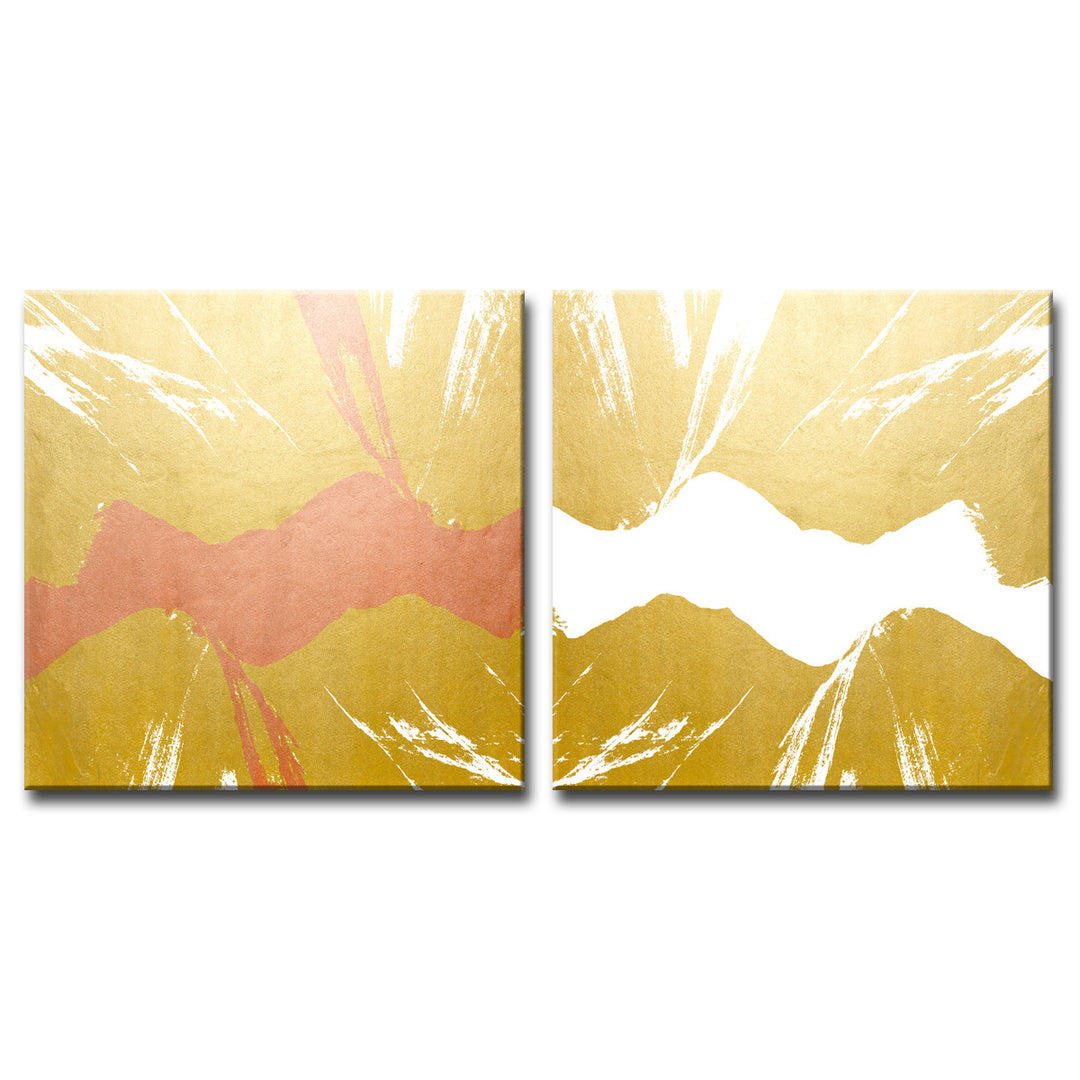 'Gilt Mod VI/W' 2 Piece  Wall Art