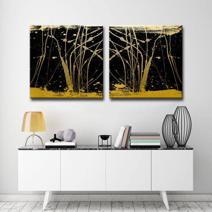 Gilt Mod IX' 2 Piece  Wall Art