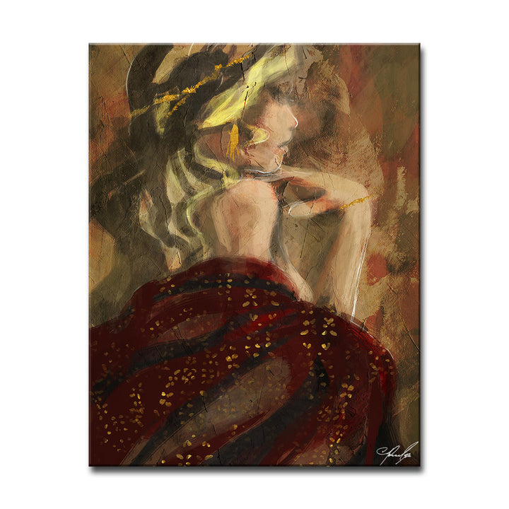 December' Wrapped Canvas Wall Art