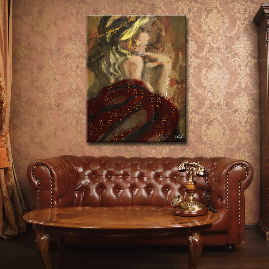 December' Wrapped Canvas Wall Art