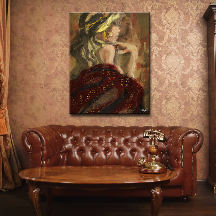 December' Wrapped Canvas Wall Art