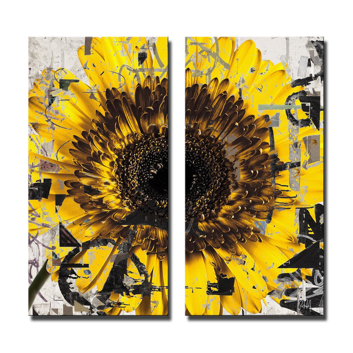 Painted Petals CIII' Wrapped Canvas Wall Art