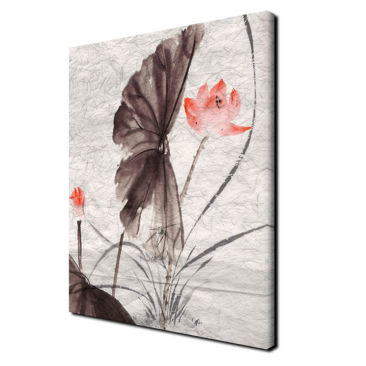 Painted Petals XI' Wrapped Canvas Wall Art