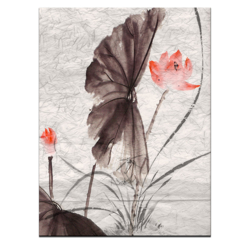 Painted Petals XI' Wrapped Canvas Wall Art