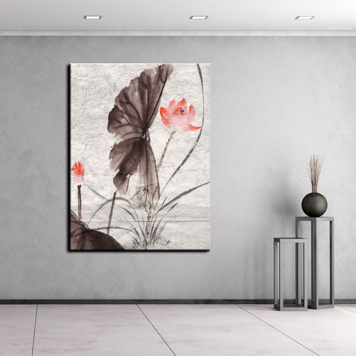 Painted Petals XI' Wrapped Canvas Wall Art