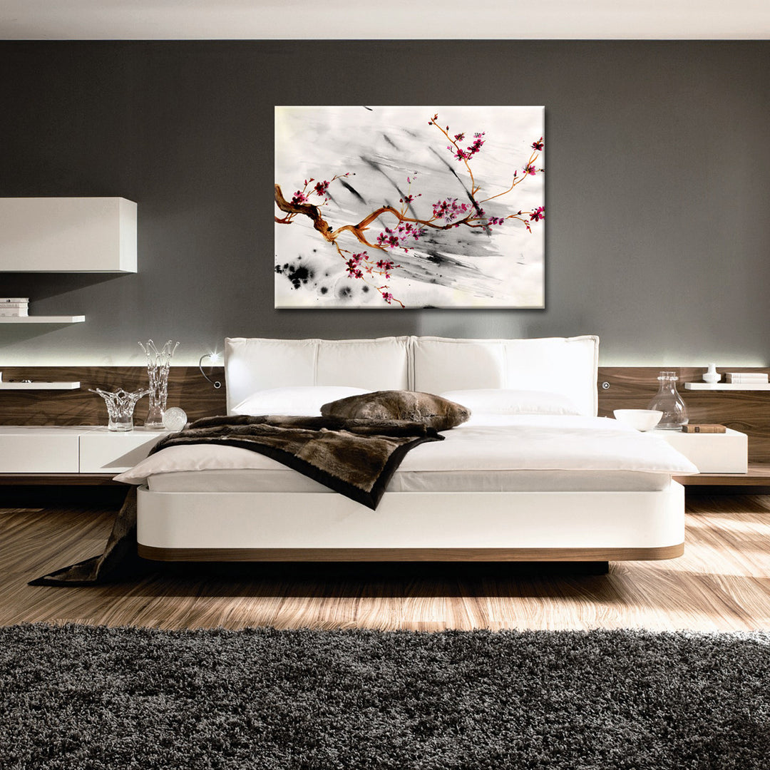 Painted Petals XII' Canvas Wall Art