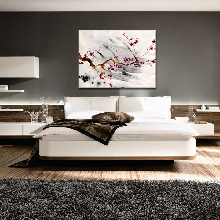 Painted Petals XII' Canvas Wall Art