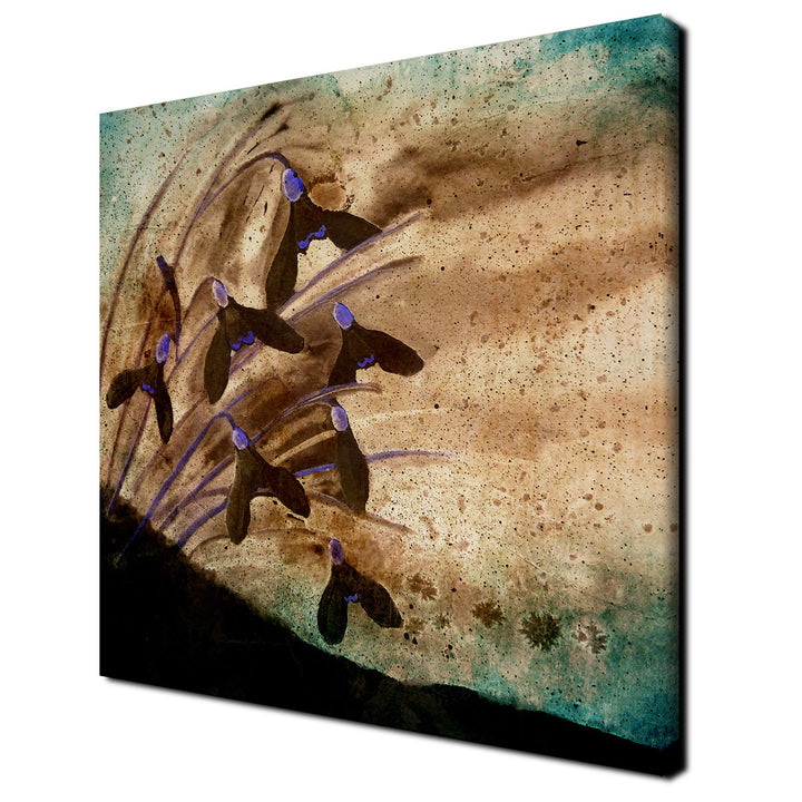Painted Petals XIV' Wrapped Canvas Wall Art