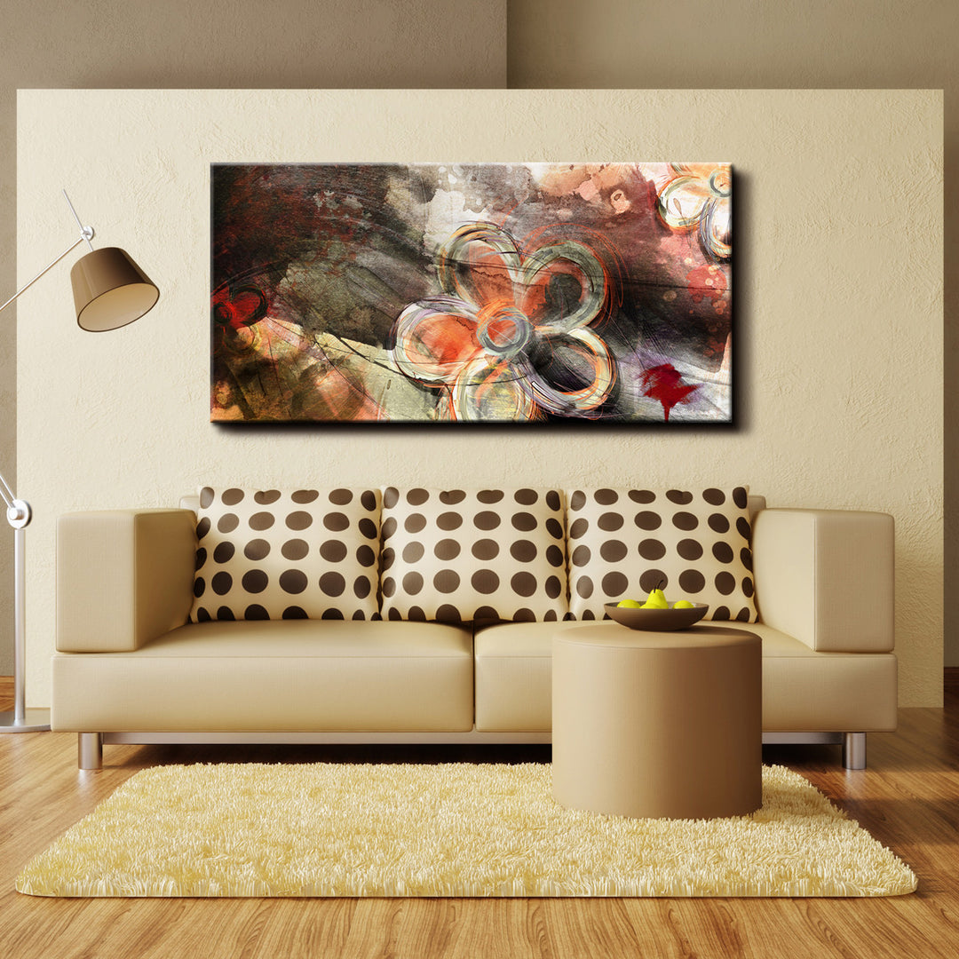 Painted Petals XV' Wrapped Canvas Wall Art