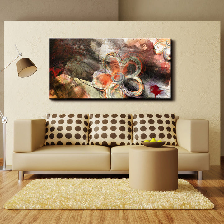 Painted Petals XV' Wrapped Canvas Wall Art