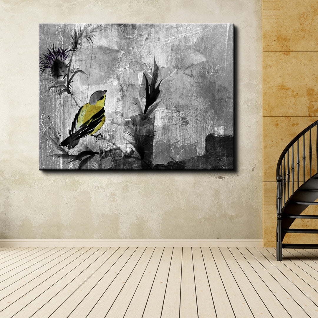 Painted Petals XVI' Wrapped Canvas Wall Art