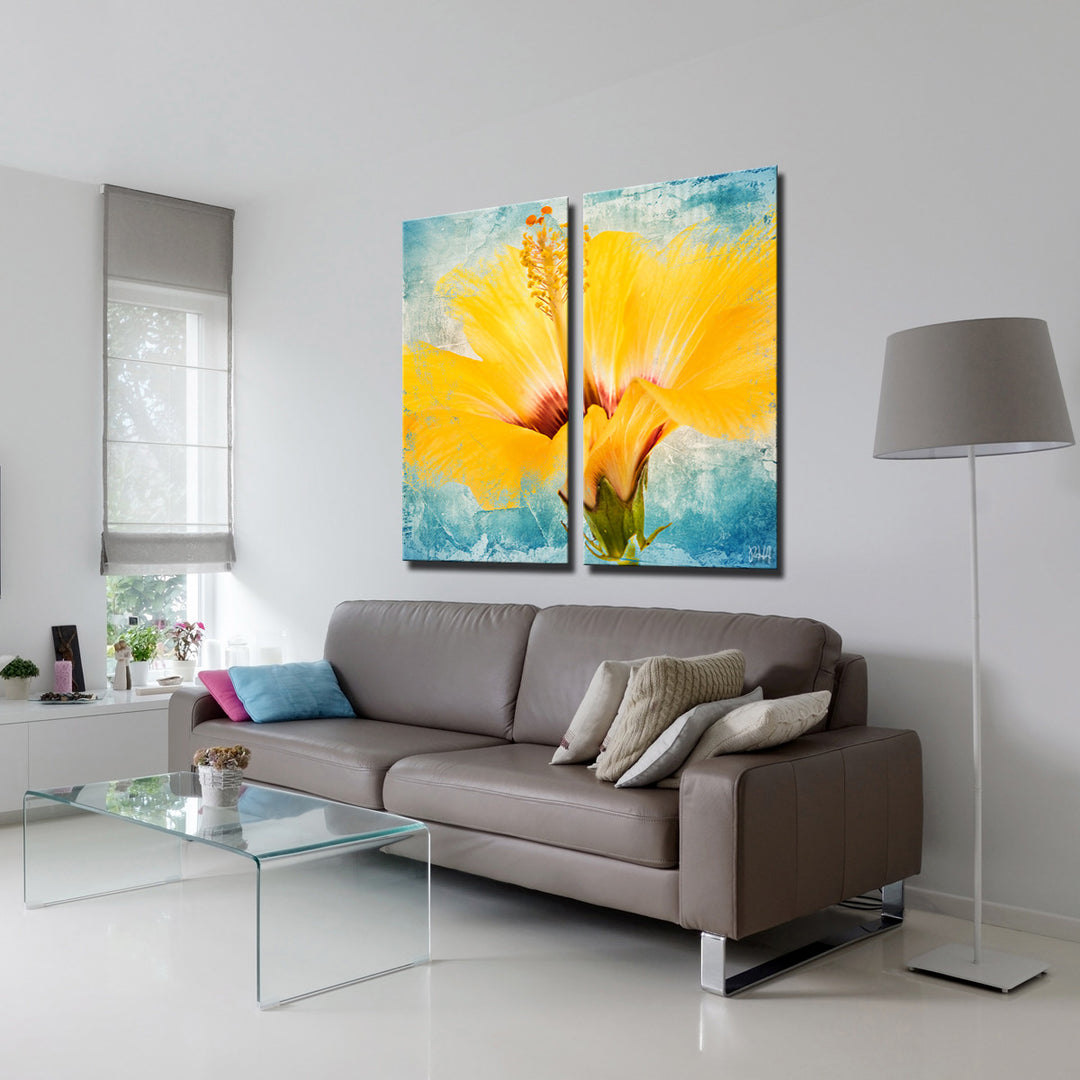 Painted Petals XVII' Wrapped Canvas Wall Art