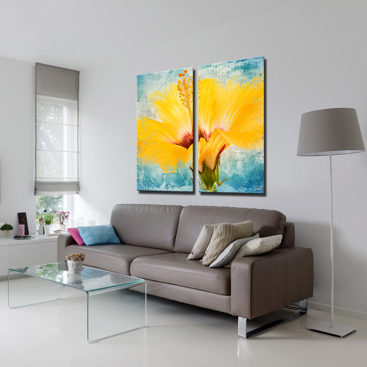 Painted Petals XVII' Wrapped Canvas Wall Art