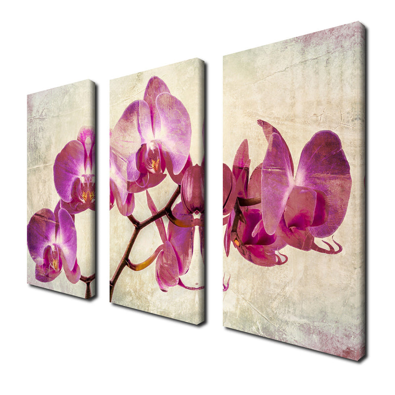 Painted Petals XVIII' 2 Piece Wrapped Canvas Wall Art Set