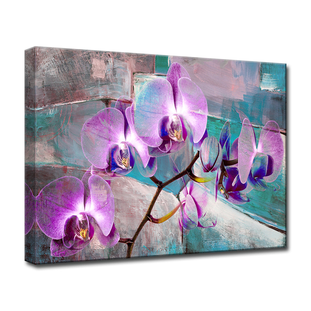 'Painted Petals XIX' Wrapped Canvas Wall Art