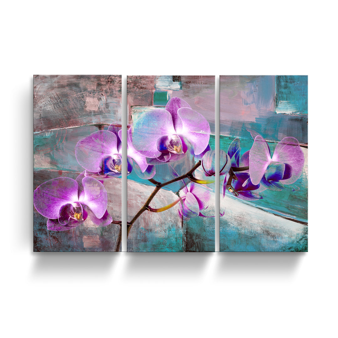 'Painted Petals XIX' Wrapped Canvas Wall Art