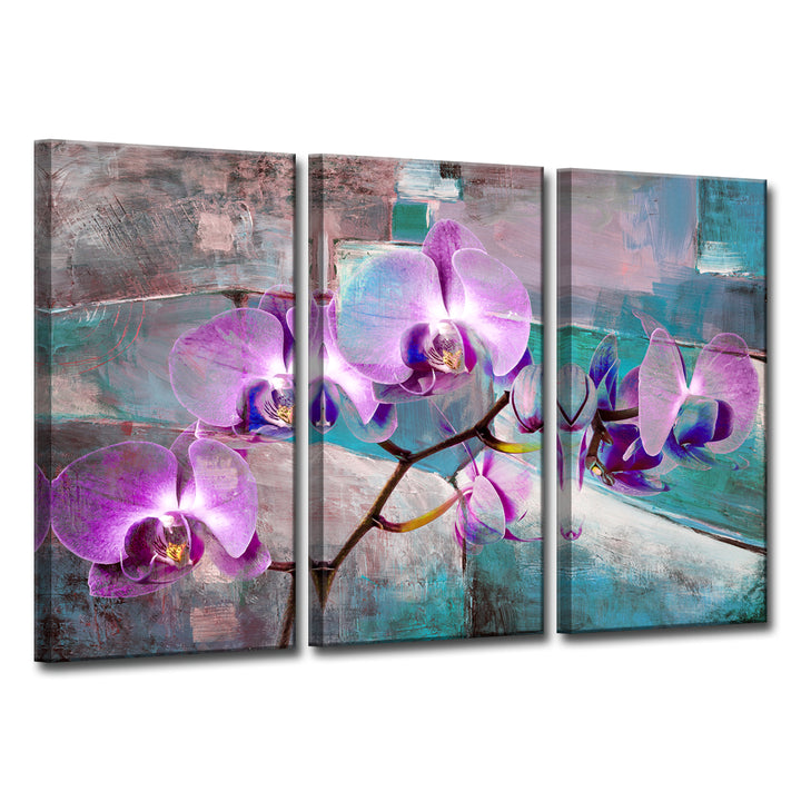 'Painted Petals XIX' Wrapped Canvas Wall Art
