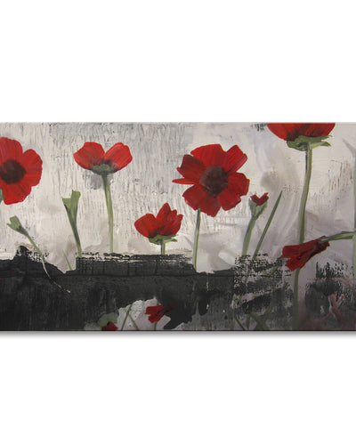 Painted Petals No. 2' Wrapped Canvas Wall Art