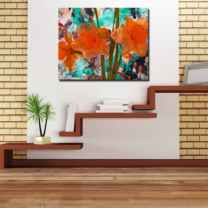 Painted Petals XXII' Canvas Wall Art