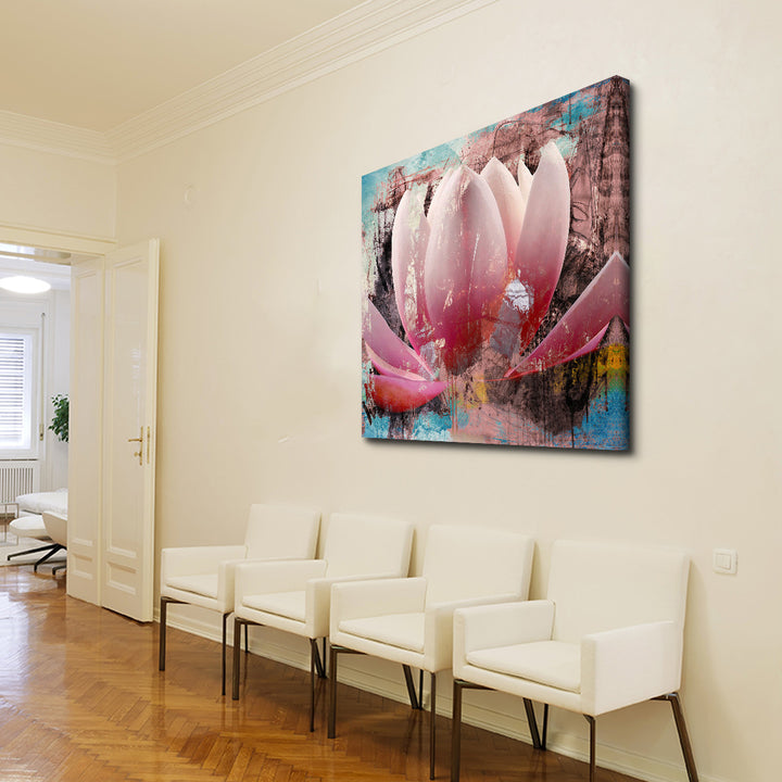 Painted Petals XXIII' Wrapped Canvas Wall Art