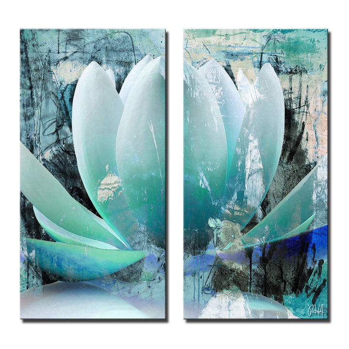 Painted Petals XXIV' Canvas Wall Art