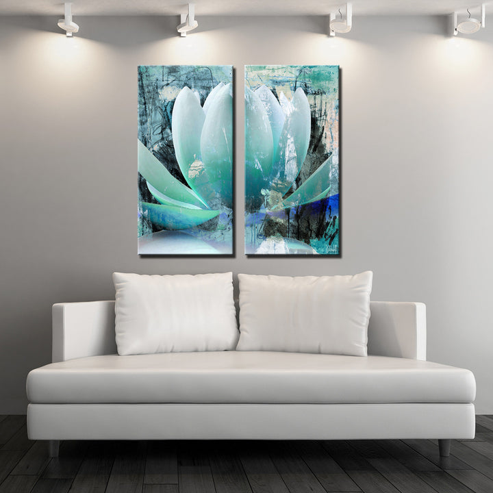 Painted Petals XXIV' Canvas Wall Art