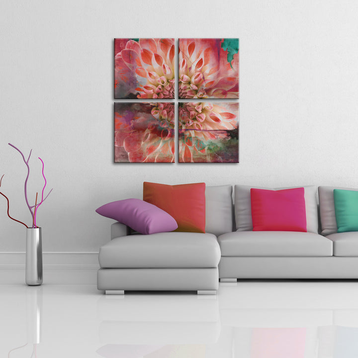 Painted Petals XXIX' Wrapped Canvas Wall Art