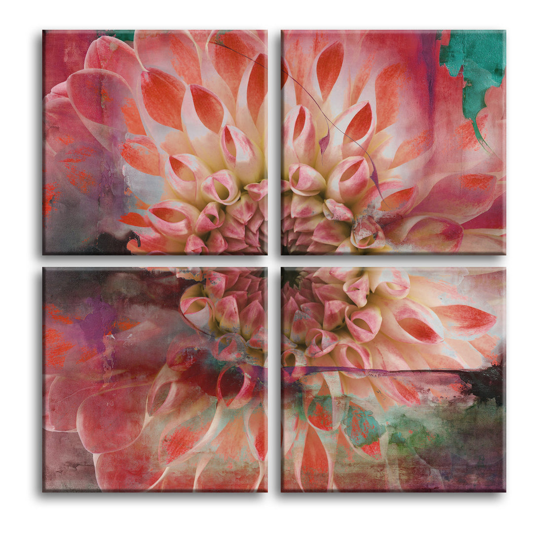 Painted Petals XXIX' Wrapped Canvas Wall Art