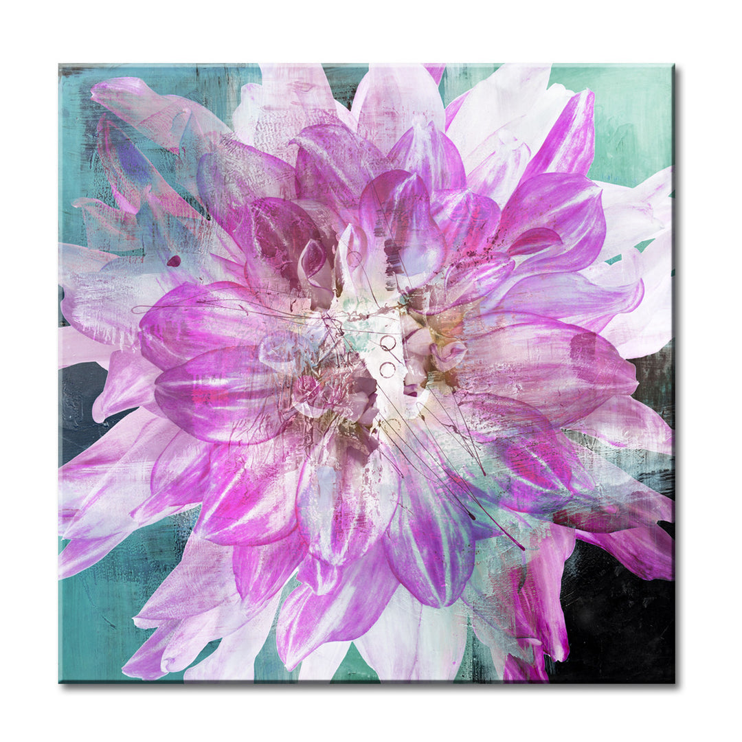 Painted Petals XXX' Wrapped Canvas Wall Art