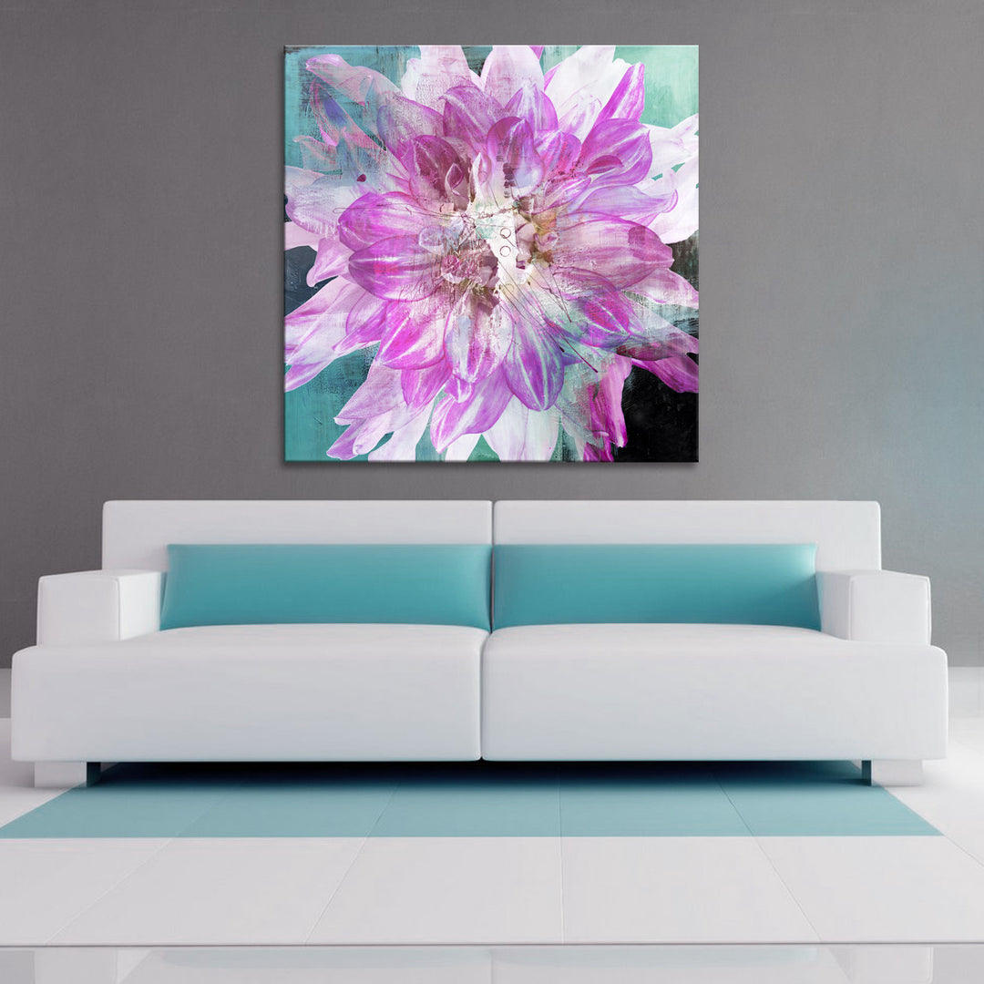 Painted Petals XXX' Wrapped Canvas Wall Art