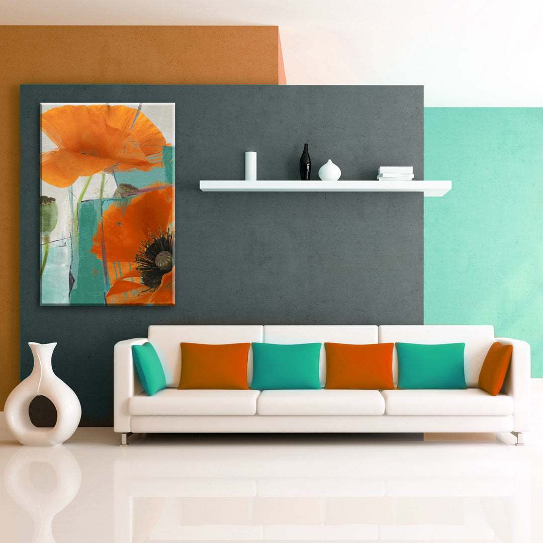 Painted Petals XXXIII' Wrapped Canvas Wall Art