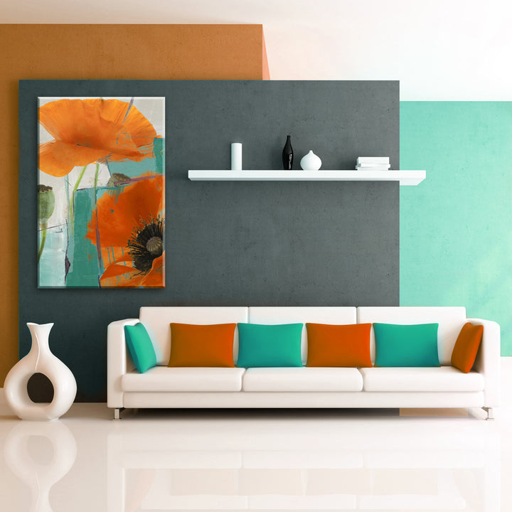 Painted Petals XXXIII' Wrapped Canvas Wall Art