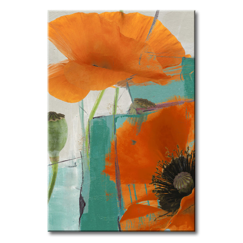 Painted Petals XXXIII' Wrapped Canvas Wall Art