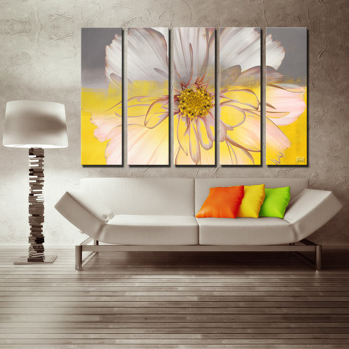 Painted Petals XXXIV' Wrapped Canvas Wall Art