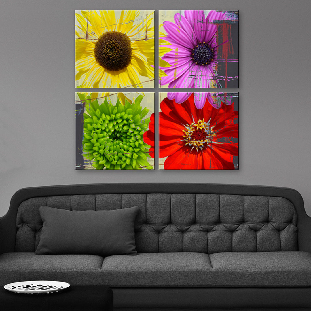 Painted Petals XXXVIII' Wrapped Canvas Wall Art